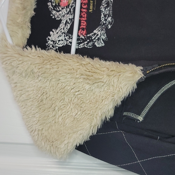 Twisted Heart Black Jacket Sz. see measurements (M) - Picture 12 of 12